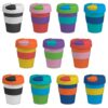 Personalise 11oz/320ml Plastic Karma Kup Plastic Flip Lid - Custom Eco Friendly Gifts Online