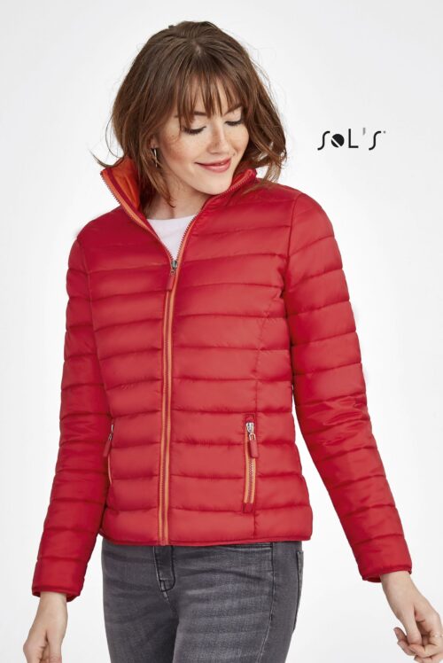 Custom Ride Women's Light Padded Jacket with Logo