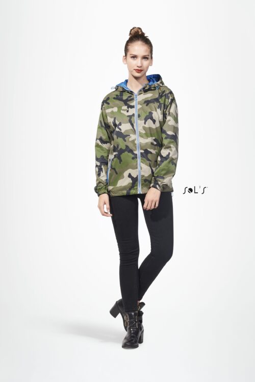 Custom Skate Unisex Lined Windbreaker with Logo