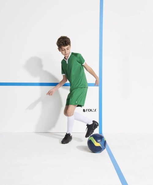 Personalise Atletico Kids   Short sleeved Shirt - Custom Eco Friendly Gifts Online