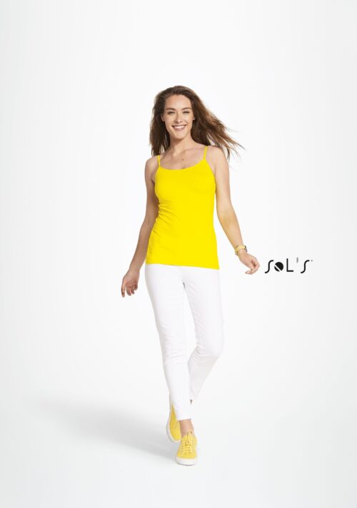 Custom Joy Women's Tank Top With Spaghetti Straps with Logo