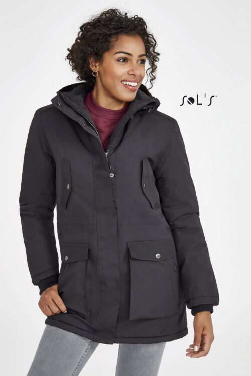 Custom Ross Women's Warm And Waterproof Jacket with Logo