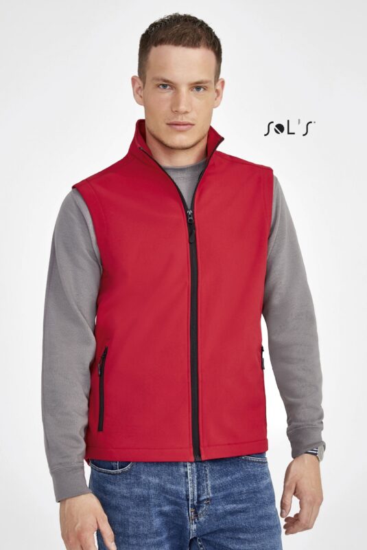 Custom Race Men's Softshell Bodywarmer with Logo
