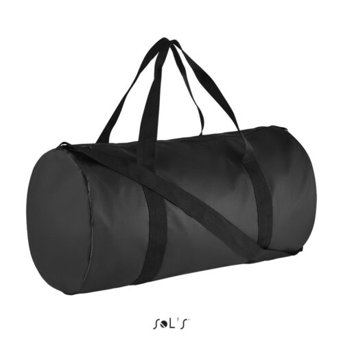 Custom Cobalt Coated Canvas Duffel Bag with Logo