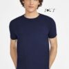 Custom Millenium Men's Round-neck T-shirt with Logo