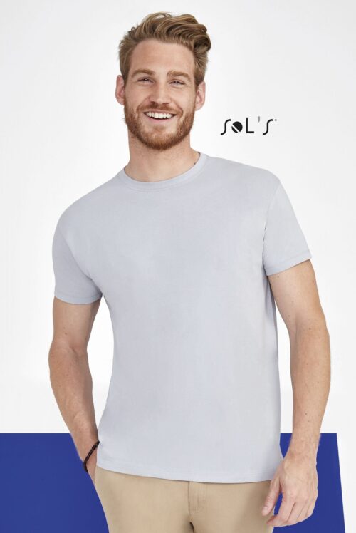 Custom Regent Unisex Round Collar T-shirt with Logo