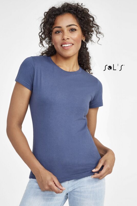 Custom Imperial Women Women's Round Neck T-shirt with Logo