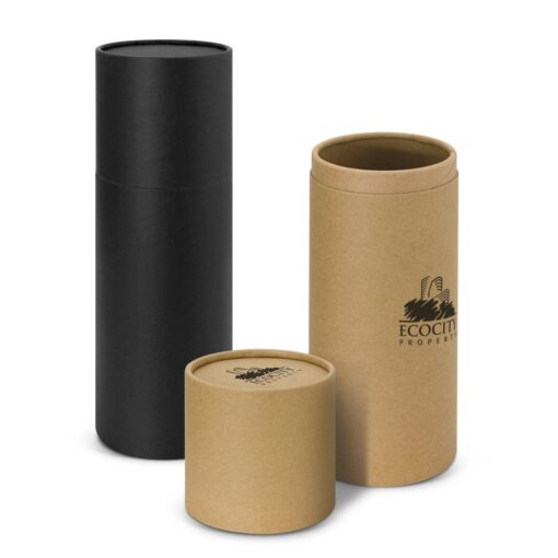 Personalise Drink Bottle Gift Tube - Large - Custom Eco Friendly Gifts Online