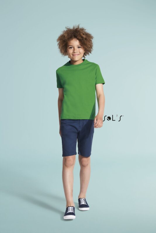 Custom Imperial Kids' Round Neck T-shirt with Logo