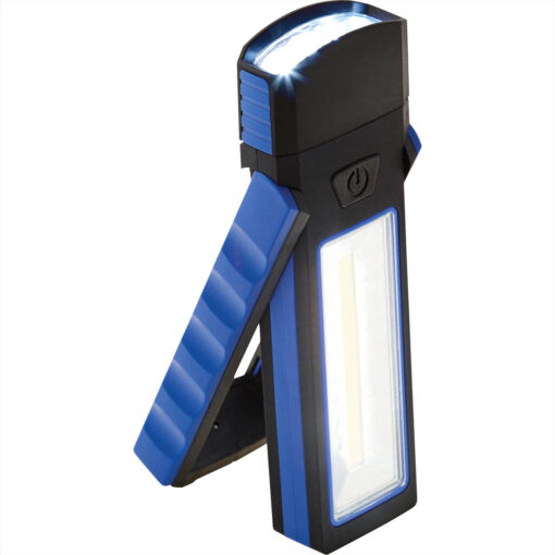 Personalise COB Magnetic Worklight with Torch and Stand with Logo | Eco Gifts