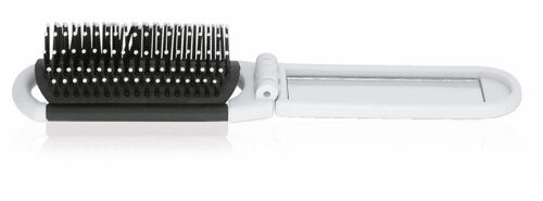 Custom Hairbrush With Mirror Aure with Logo