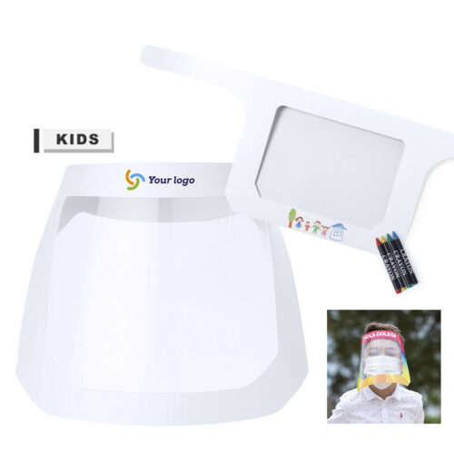 Custom Kids Face Shield Binky with Logo