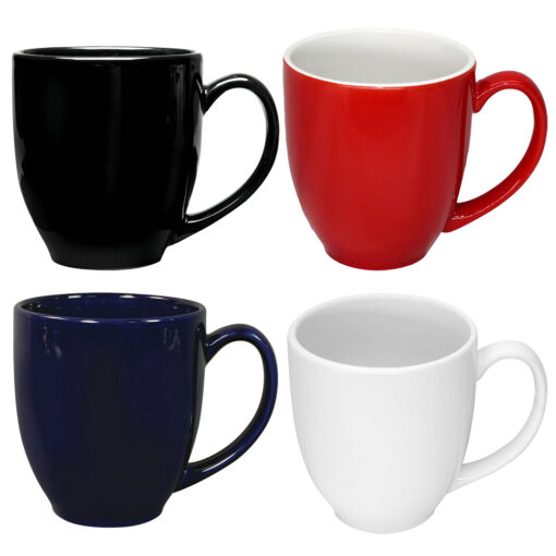 Personalise Manhattan Coffee Mug - Gloss with Logo | Eco Gifts