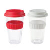 Personalise Plastic Double-walled Mug with Logo | Eco Gifts