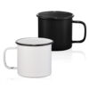 Personalise Enamel Metal Cup 16oz with Logo | Eco Gifts