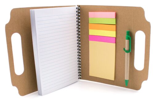 Custom Sticky Notepad Makron with Logo