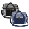 Personalise Striped Cotton Canvas Cooler with Logo | Eco Gifts