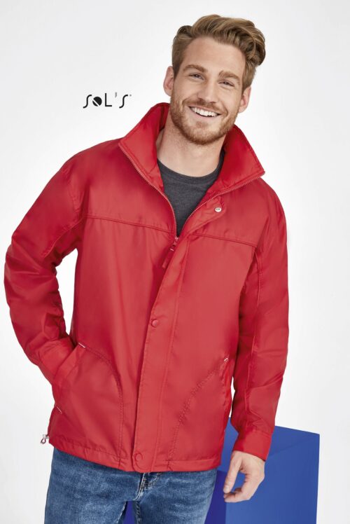 Custom Mistral Jersey Lined Water Repellent Windbreaker with Logo