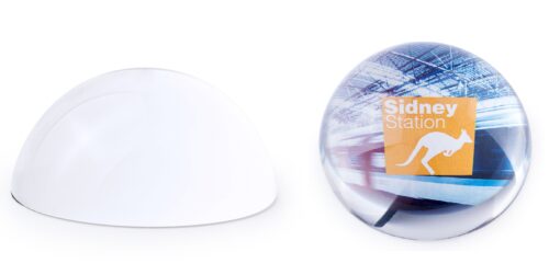 Custom Paperweight Cirlam with Logo