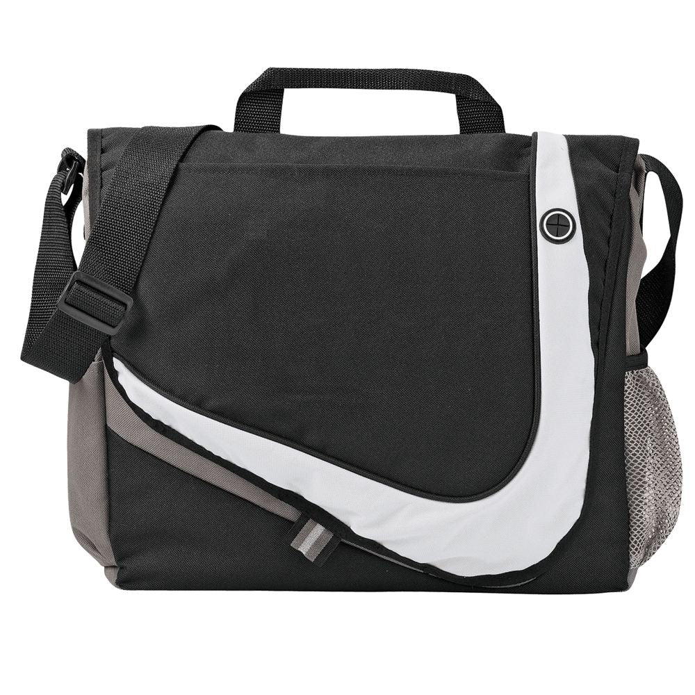 Personalise Racer Messenger Bag with Logo | Eco Gifts