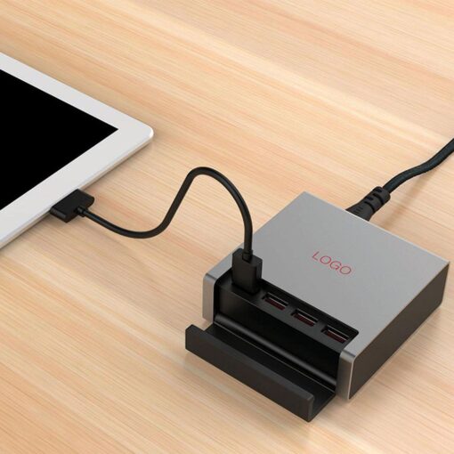 Personalise USB Smart Charger with Logo | Eco Gifts