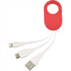 Personalise The Troop 3-in-1 Charging Cable with Logo | Eco Gifts
