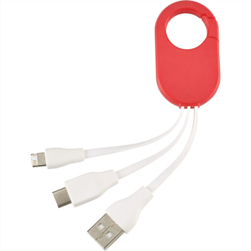 Personalise The Troop 3-in-1 Charging Cable with Logo | Eco Gifts