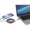 Personalise Paramount 3-in-1 Fabric Charging Cable with Logo | Eco Gifts