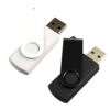 Personalise Rotate USB Lacquered Clip - 8GB with Logo | Eco Gifts