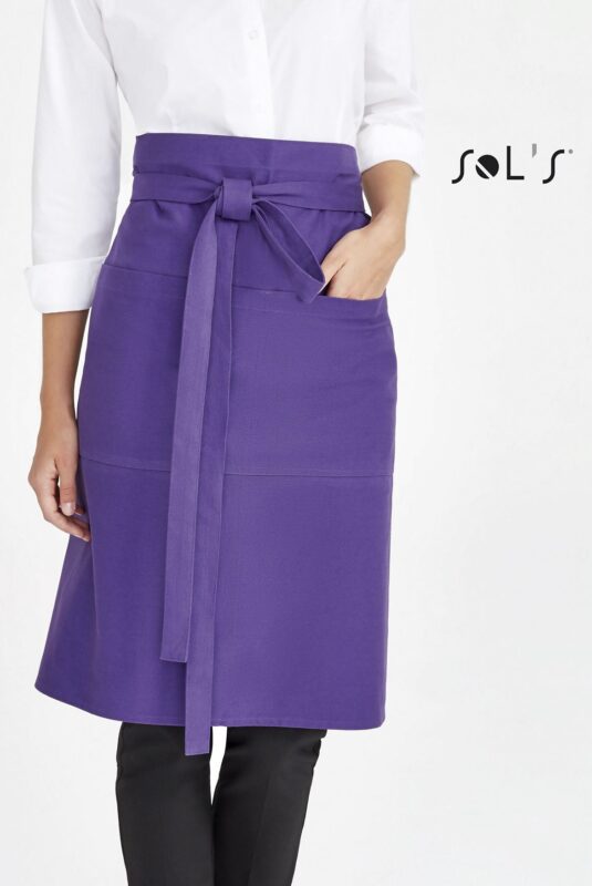 Custom Greenwich Medium Apron With Pockets with Logo