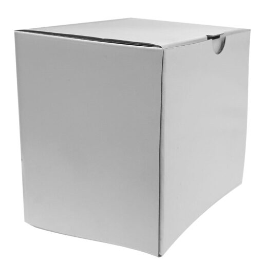 Personalise Pack Single Tall Box - White with Logo | Eco Gifts