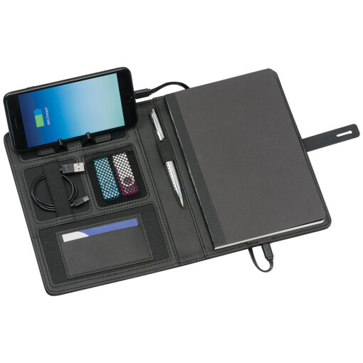 Personalise Journal Book with Power bank with Logo | Eco Gifts