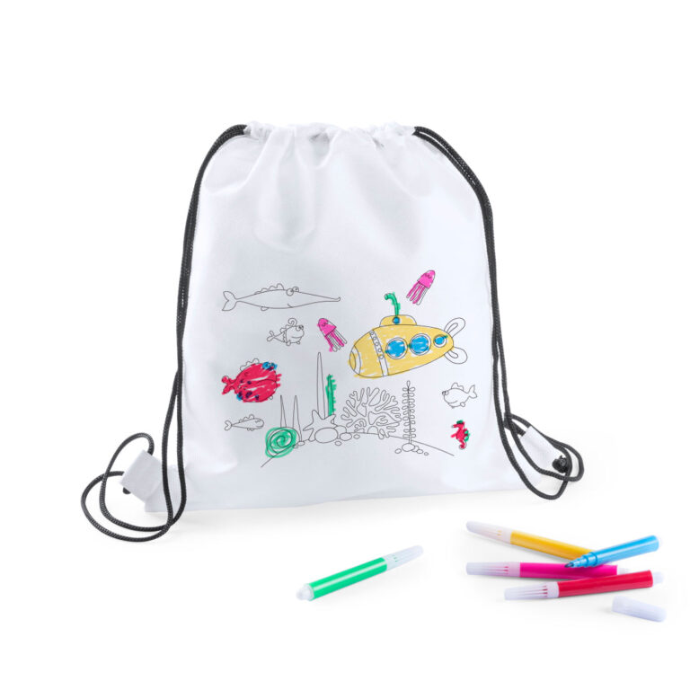 Custom Drawstring Bag Backys with Logo