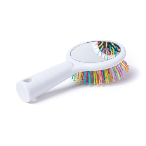 Custom Hairbrush With Mirror Dubix with Logo