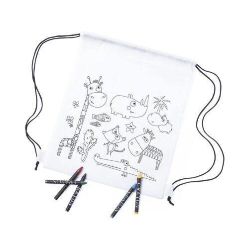 Personalise Drawstring Bag Wizzy - Custom Eco Friendly Gifts Online