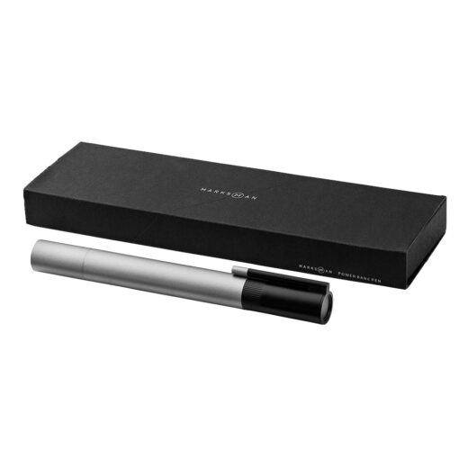 Personalise Marksman Voyager Powerbank-Stylus Ballpoint with Logo | Eco Gifts