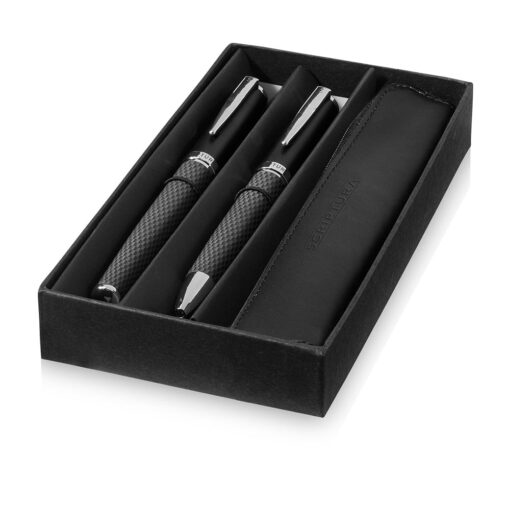 Personalise Scriptura Ballpoint Pen Gift Set with Logo | Eco Gifts