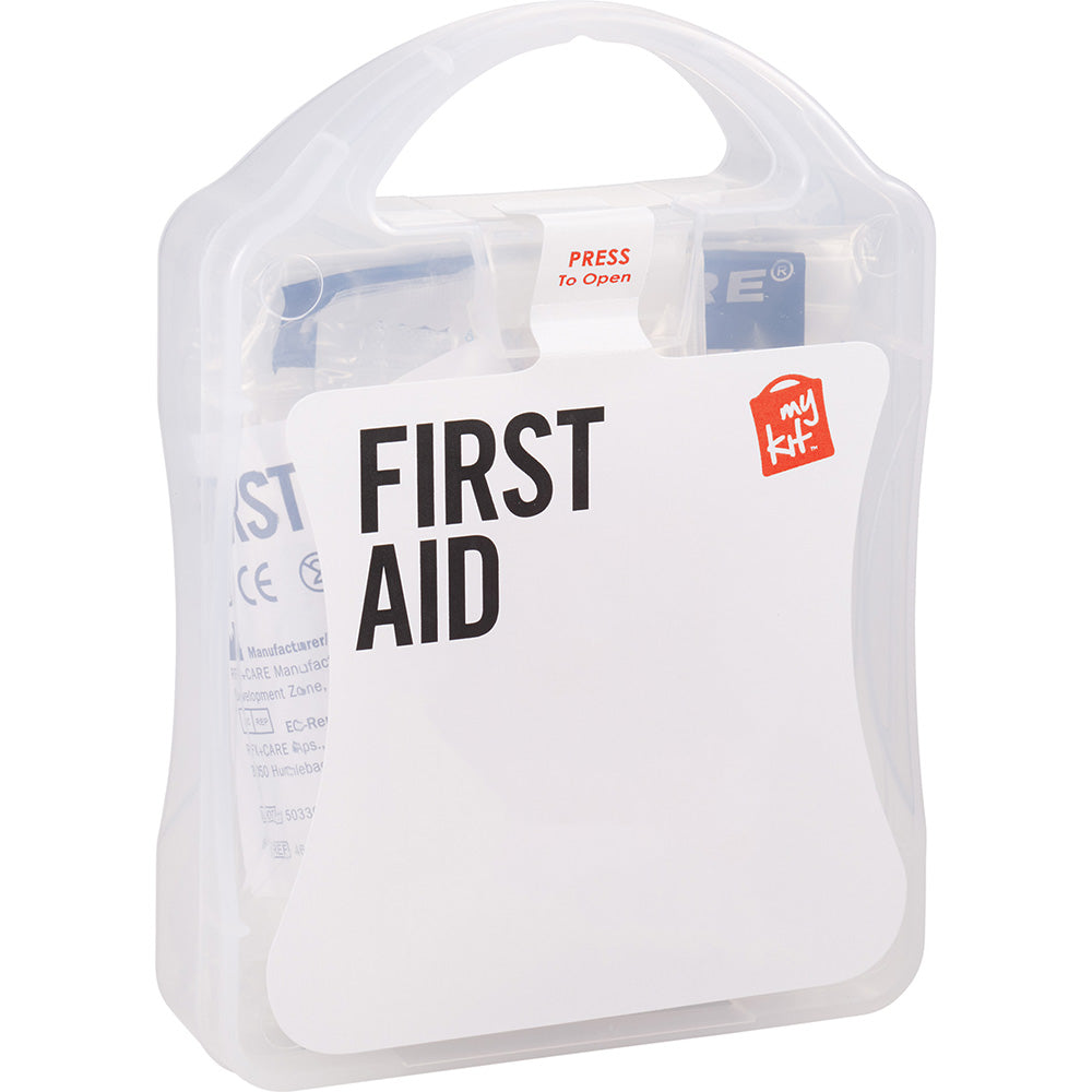 Personalise MyKit™ 21-piece First Aid Kit with Logo | Eco Gifts