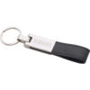 Personalise UltraHyde / Silver Key Ring with Logo | Eco Gifts