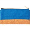 Personalise Heather Pouch with Cork Combo with Logo | Eco Gifts
