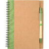 Personalise The Eco Spiral Notebook with Pen with Logo | Eco Gifts