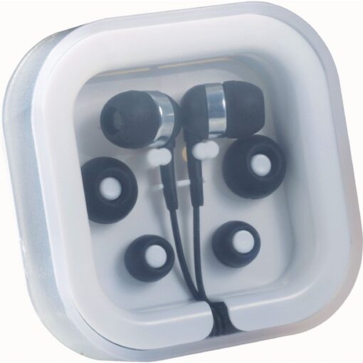 Personalise Color Pop Earbuds with Logo | Eco Gifts