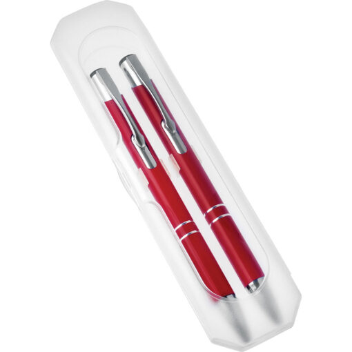 Personalise Pen set in case with Logo | Eco Gifts