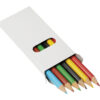 Personalise Sketchi 6-Piece Colored Pencil Set with Logo | Eco Gifts