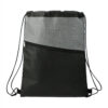 Personalise Cross Weave Zippered Drawstring Bag with Logo | Eco Gifts