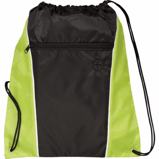 Personalise Funnel Drawstring Sportspack with Logo | Eco Gifts