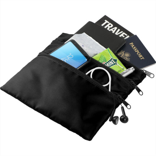 Personalise Carry All Travel Pouch with Logo | Eco Gifts