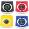 Custom Pot Desk Clock Zelmo with Logo