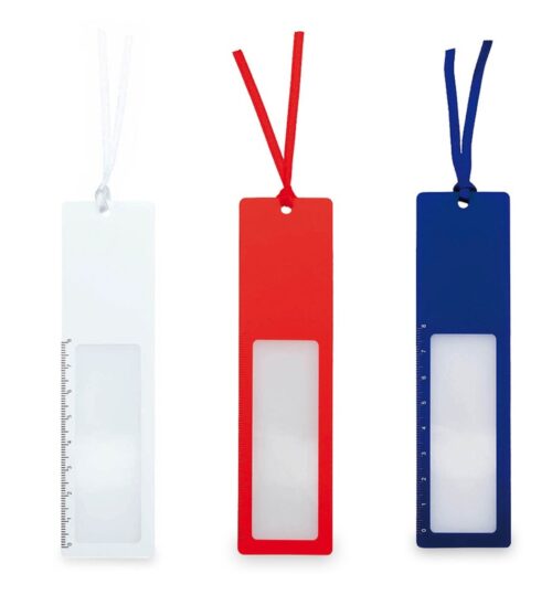 Custom Ruler Magnifier Bookmark Okam with Logo