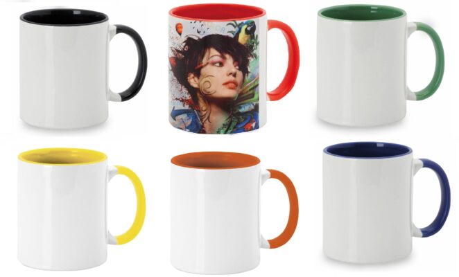 Custom Sublimation Mug Harnet with Logo